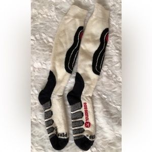 Rossignol W PERF 39141 Vintage Long Length Ski Stockings Small/Medium